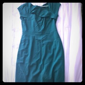 J. Emerald green dress size 6